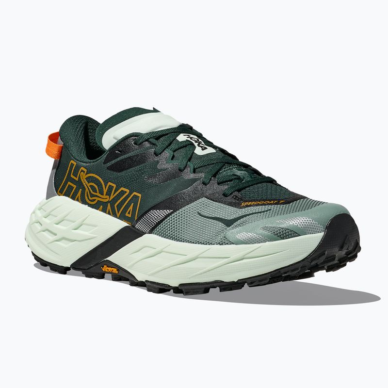Vyriški bėgimo batai HOKA Speedgoat 7 Wide bay leaf/sea glass 8