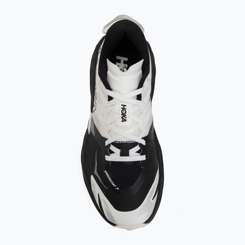 Vyriški bėgimo batai HOKA Speedgoat 7 Wide juoda/balta 5