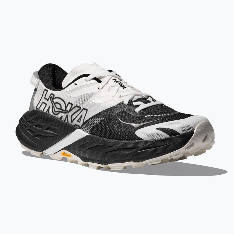 Vyriški bėgimo batai HOKA Speedgoat 7 Wide juoda/balta 8