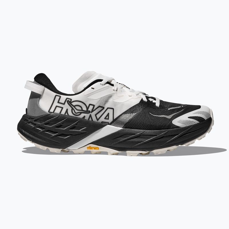 Vyriški bėgimo batai HOKA Speedgoat 7 Wide juoda/balta 10