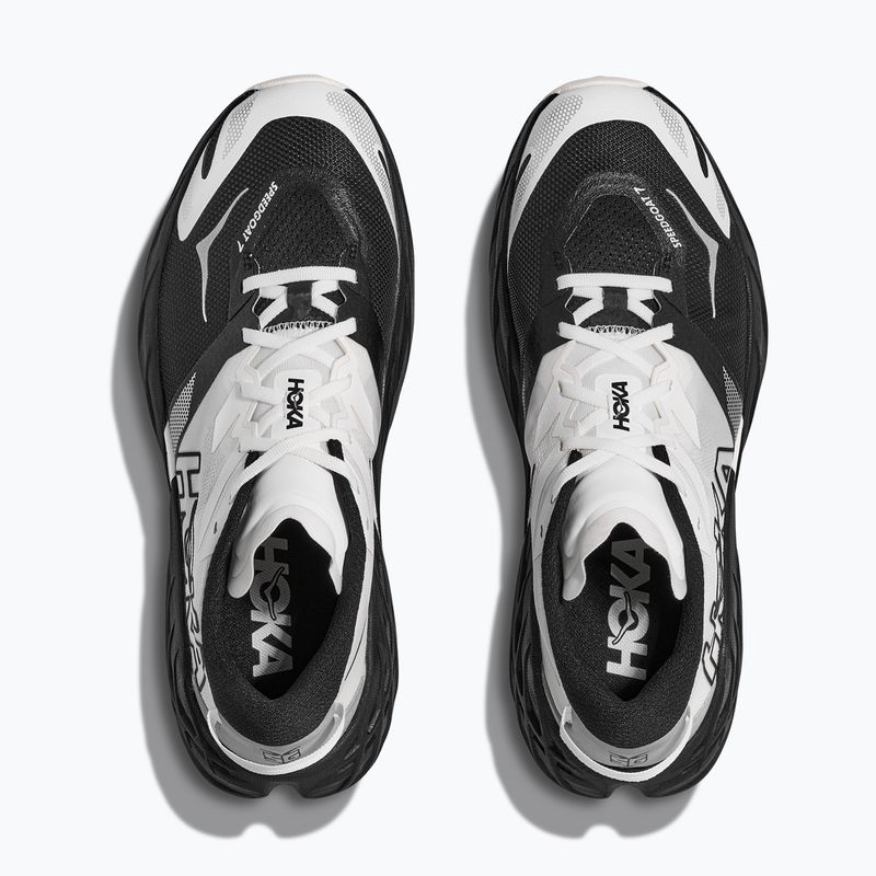 Vyriški bėgimo batai HOKA Speedgoat 7 Wide juoda/balta 14