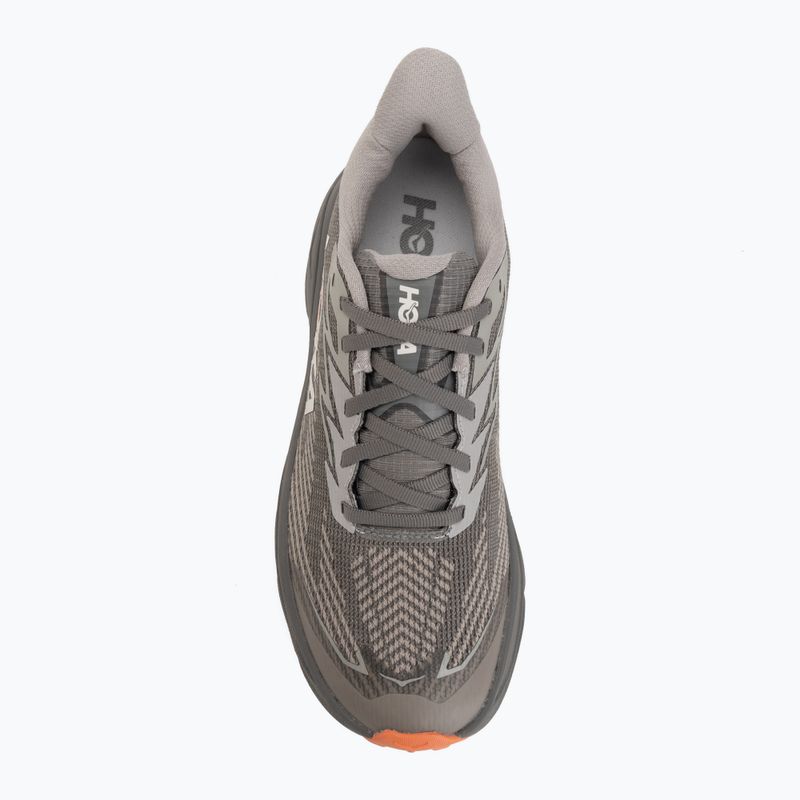 Moteriški bėgimo batai HOKA Challenger 8 GTX cement/gravel 5