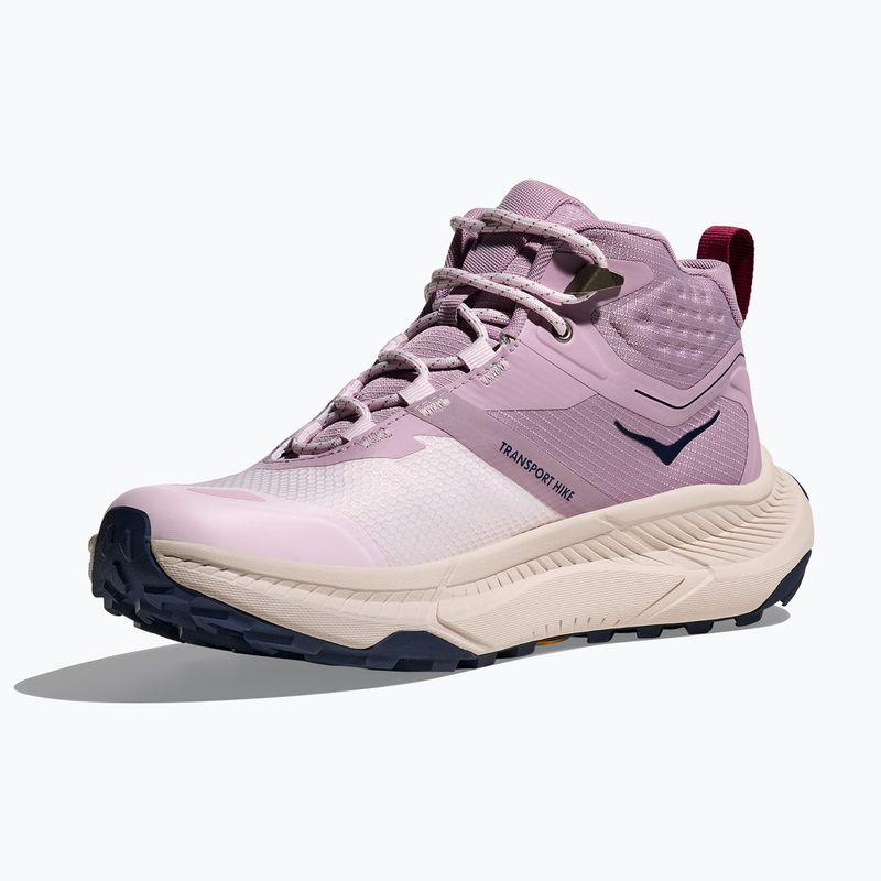 Moteriški žygio batai HOKA Transport Hike GTX fragrant lilac/lilac cream 2