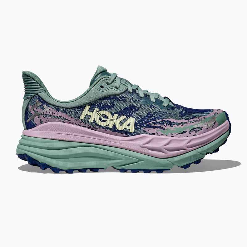 Moteriški bėgimo bateliai HOKA Stinson 7 rosemary/fragrant lilac 3