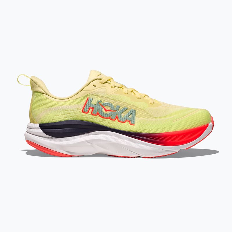 Moteriški bėgimo bateliai HOKA Skyflow sunlight/neon yuzu 3