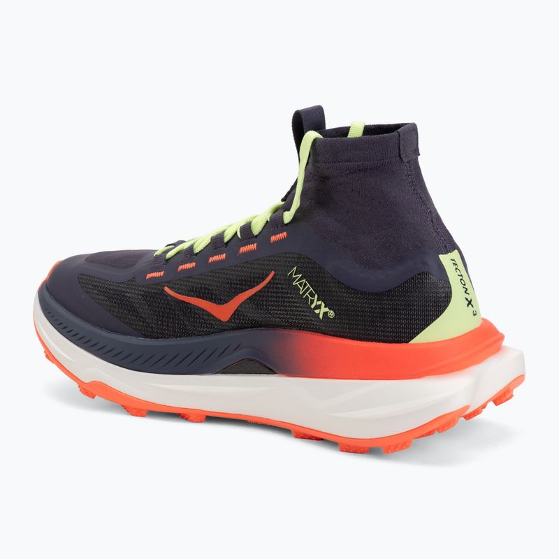Moteriški bėgimo bateliai HOKA Tecton X 3 squid ink/neon lame 3