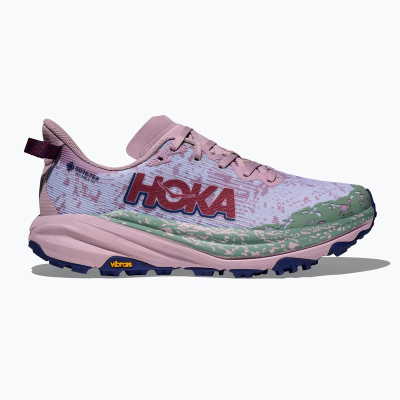 Moteriški bėgimo bateliai HOKA Speedgoat 6 GTX fragrant lilac/ambient blue 3