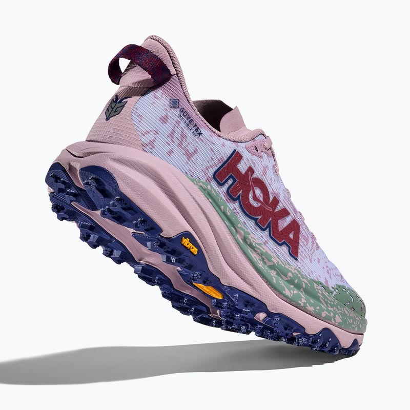 Moteriški bėgimo bateliai HOKA Speedgoat 6 GTX fragrant lilac/ambient blue 5