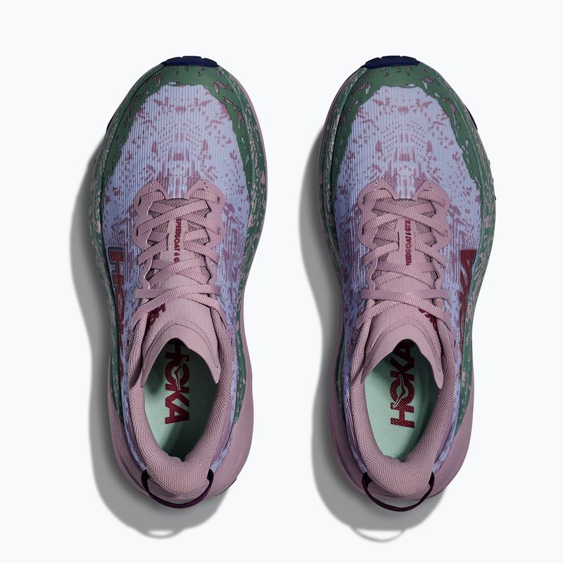 Moteriški bėgimo bateliai HOKA Speedgoat 6 GTX fragrant lilac/ambient blue 7