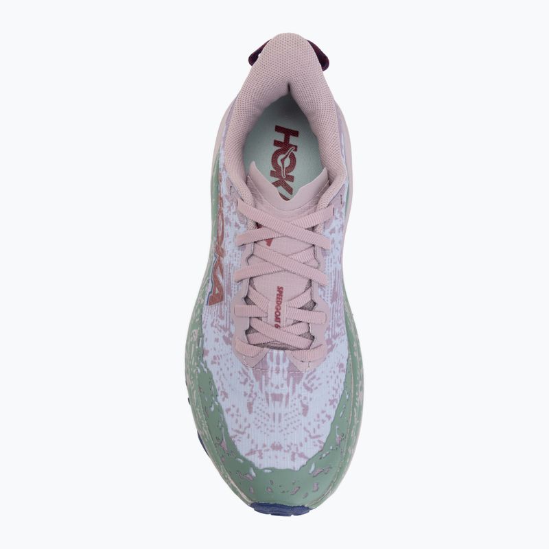 Moteriški bėgimo bateliai HOKA Speedgoat 6 GTX fragrant lilac/ambient blue 5