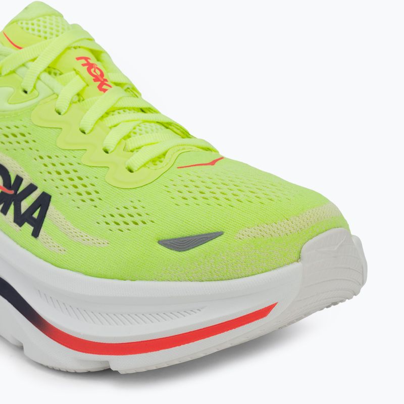 Vyriški bėgimo batai HOKA Bondi 9 neon yuzu/sunlight 7