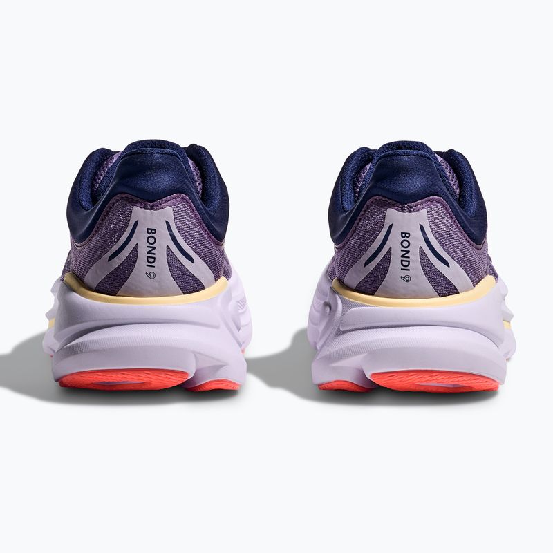 Moteriški bėgimo bateliai HOKA Bondi 9 berry jam/berry patch 6