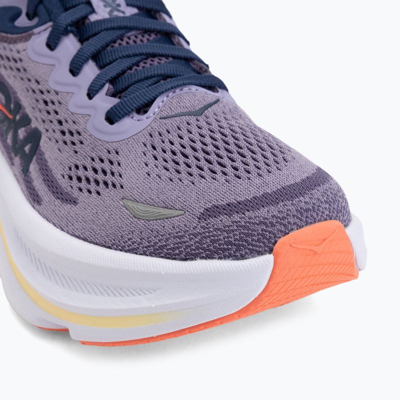 Moteriški bėgimo bateliai HOKA Bondi 9 berry jam/berry patch 7