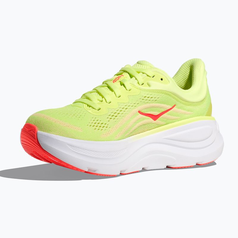 Moteriški bėgimo bateliai HOKA Bondi 9 neon yuzu/sunlight 2