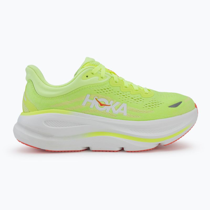 Moteriški bėgimo bateliai HOKA Bondi 9 neon yuzu/sunlight 2