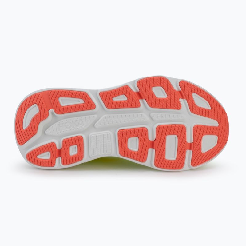 Moteriški bėgimo bateliai HOKA Bondi 9 neon yuzu/sunlight 4