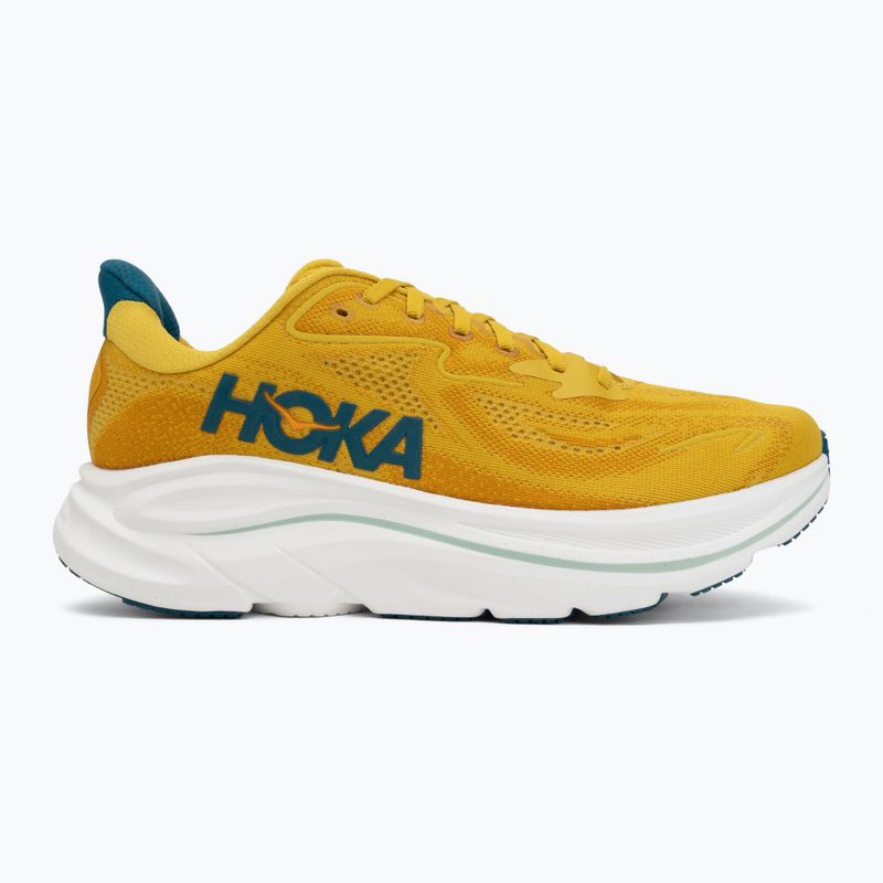 Vyriški bėgimo batai HOKA Clifton 10 yellow gold/tidal wave 2