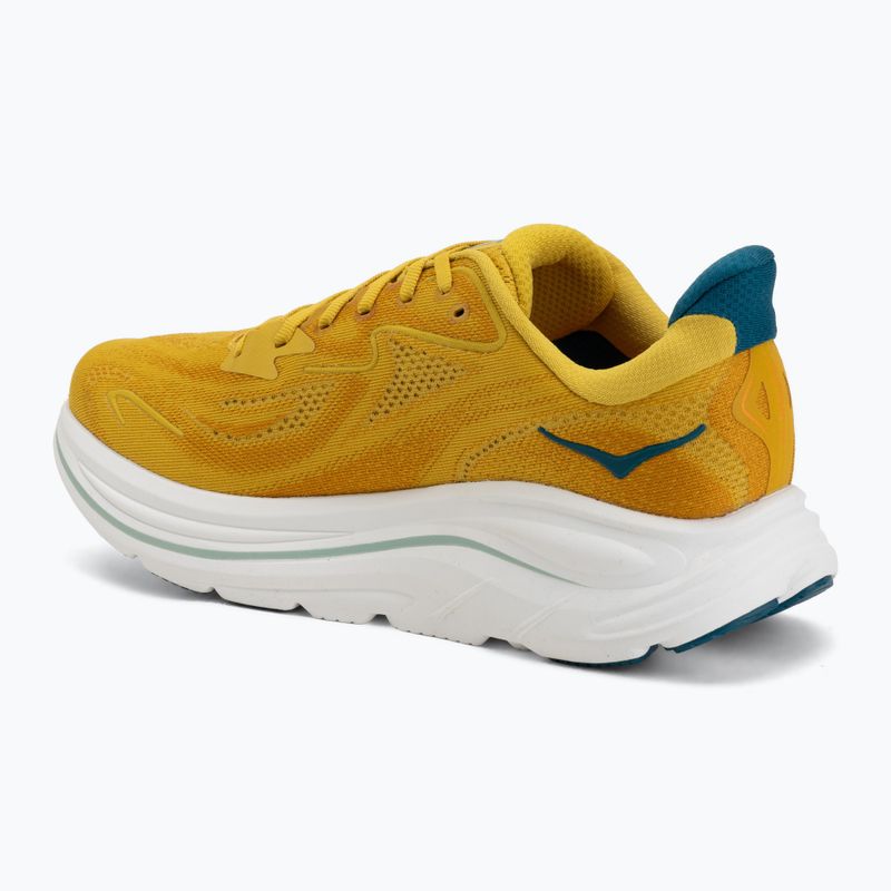 Vyriški bėgimo batai HOKA Clifton 10 yellow gold/tidal wave 3