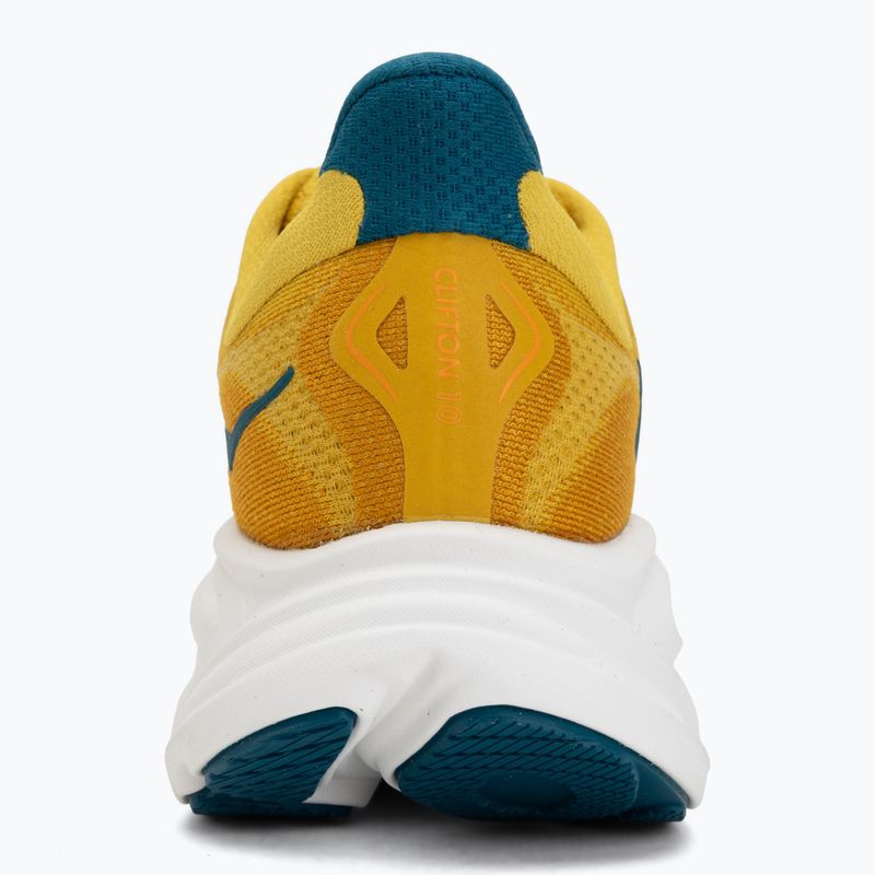 Vyriški bėgimo batai HOKA Clifton 10 yellow gold/tidal wave 6