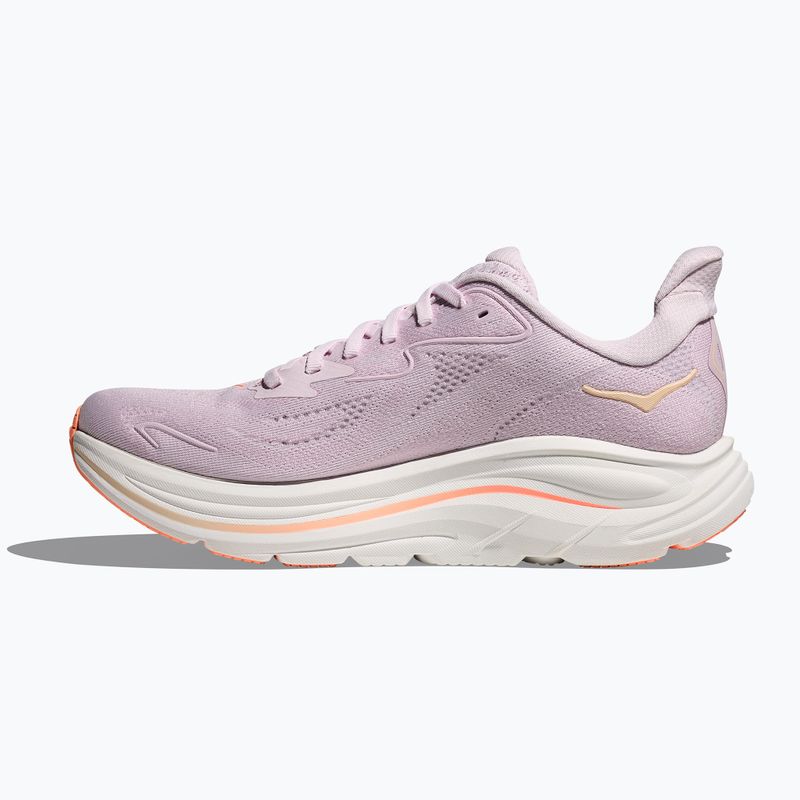 Moteriški bėgimo bateliai HOKA Clifton 10 lilac cream/tangerine glow 4