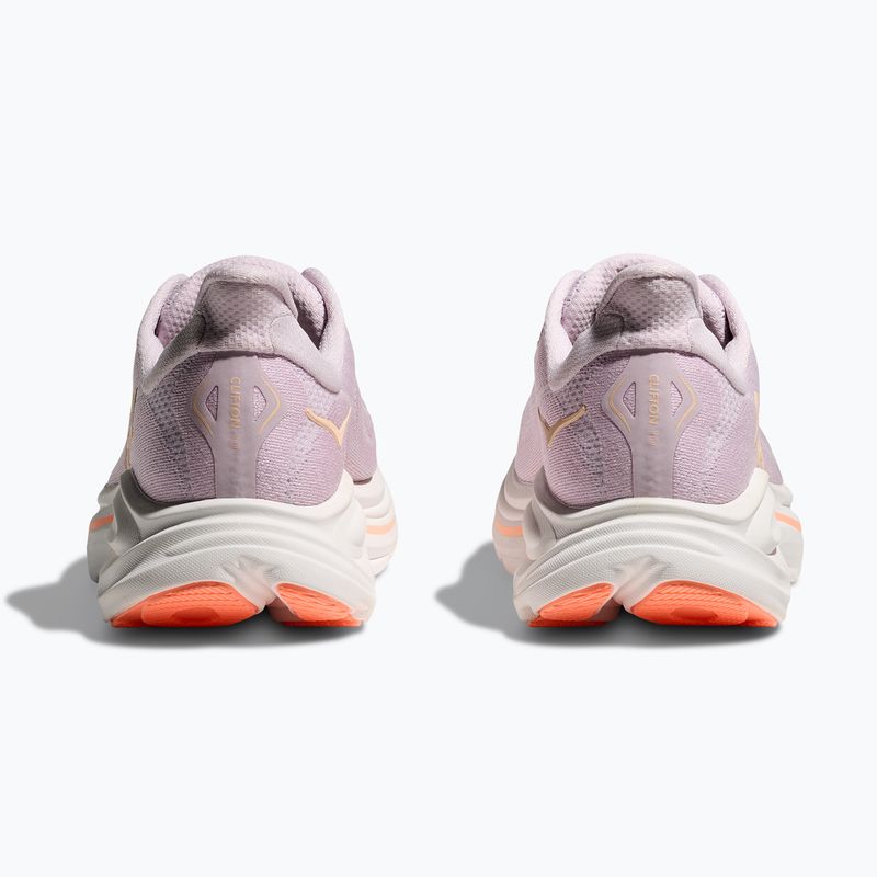 Moteriški bėgimo bateliai HOKA Clifton 10 lilac cream/tangerine glow 6