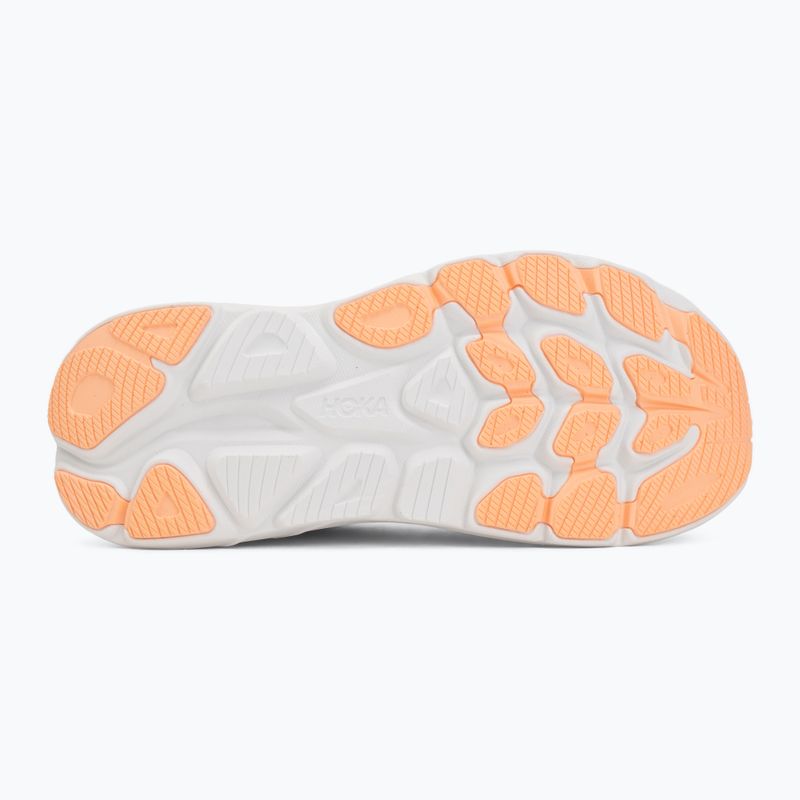 Moteriški bėgimo bateliai HOKA Clifton 10 lilac cream/tangerine glow 4
