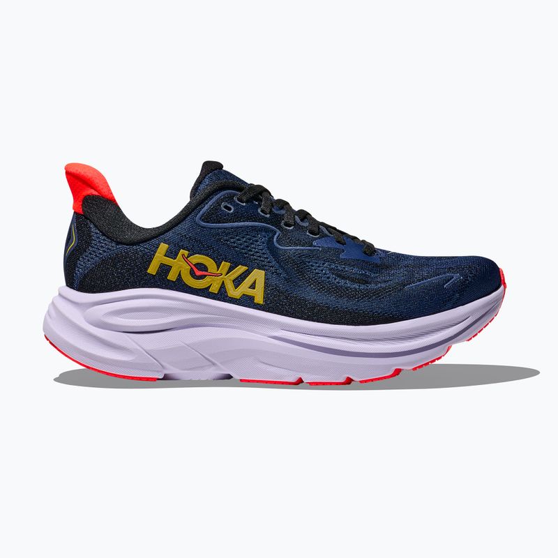 Moteriški bėgimo bateliai HOKA Clifton 10 midnight blue/starlight glow 3
