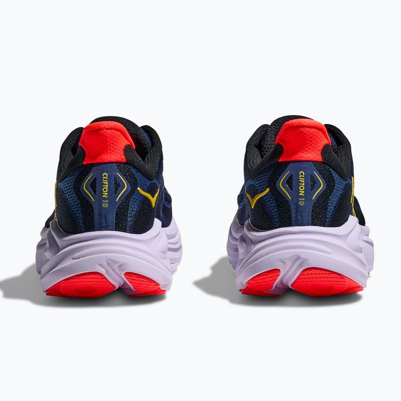 Moteriški bėgimo bateliai HOKA Clifton 10 midnight blue/starlight glow 6
