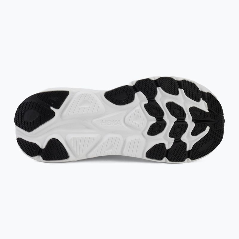 Moteriški bėgimo bateliai HOKA Clifton 10 sea glass/neon flame 4