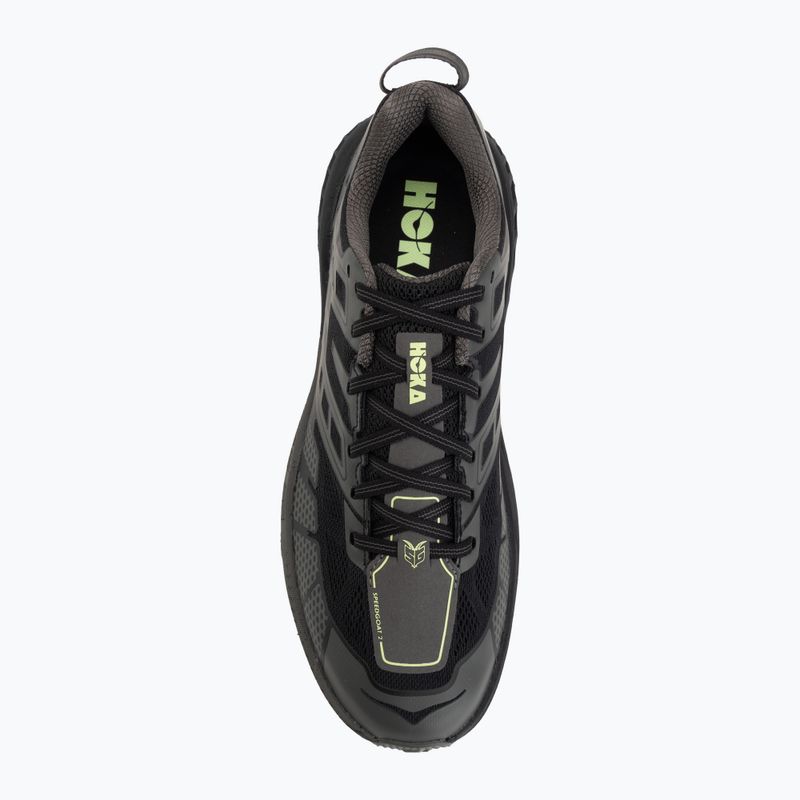 Batai HOKA Speedgoat 2 Black/Asphalt Grey 5