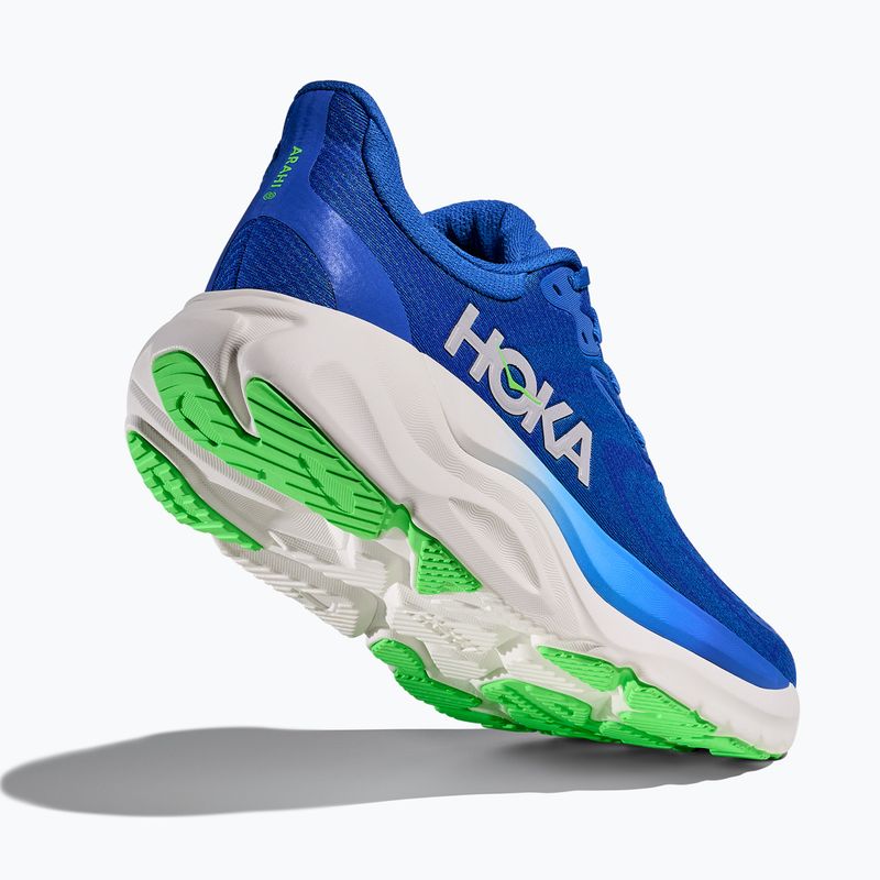 Vyriški bėgimo batai HOKA Arahi 8 cobalt blue/neon green 5
