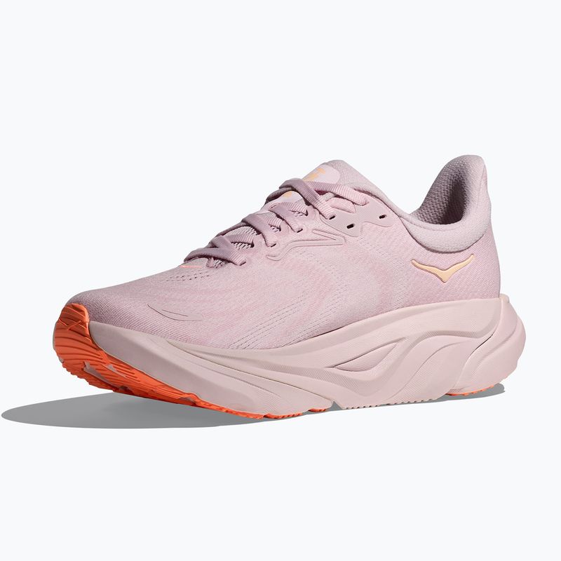 Moteriški bėgimo bateliai HOKA Arahi 8 lilac cream/neon cantaloupe 2