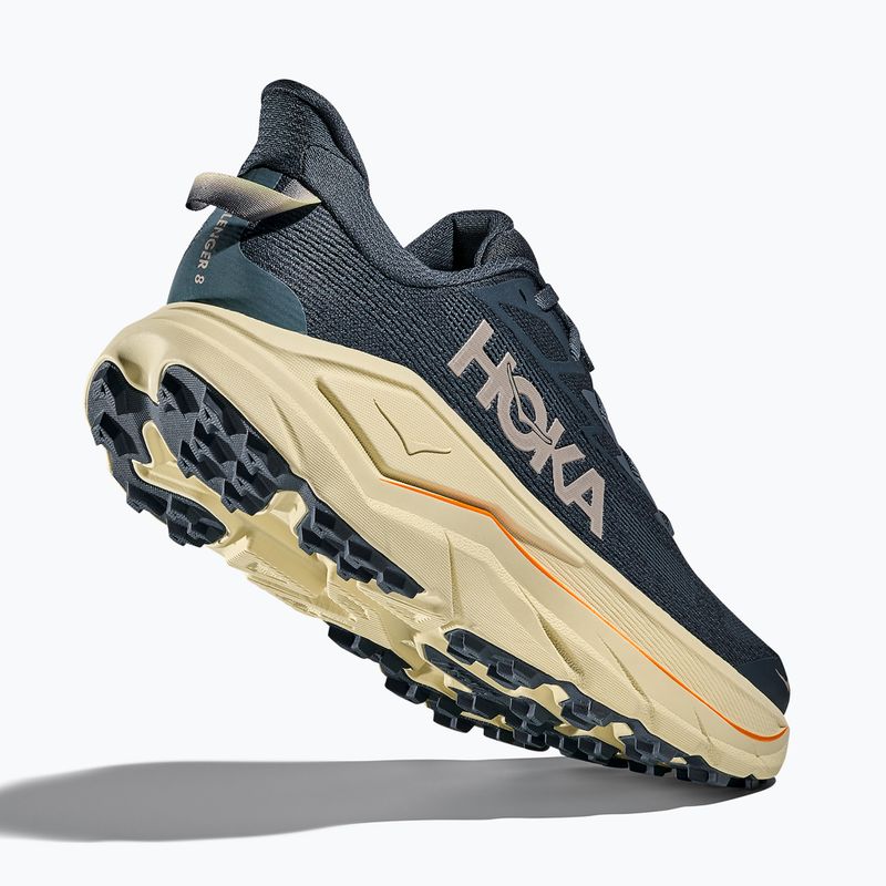 Vyriški bėgimo batai HOKA Challenger 8 faded navy/pampass grass 5