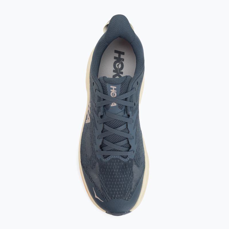 Vyriški bėgimo batai HOKA Challenger 8 Wide faded navy/pampas grass 5