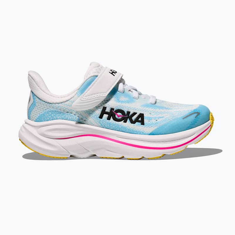 Vaikiški bėgimo batai HOKA Clifton 10 frost/soaring blue 2