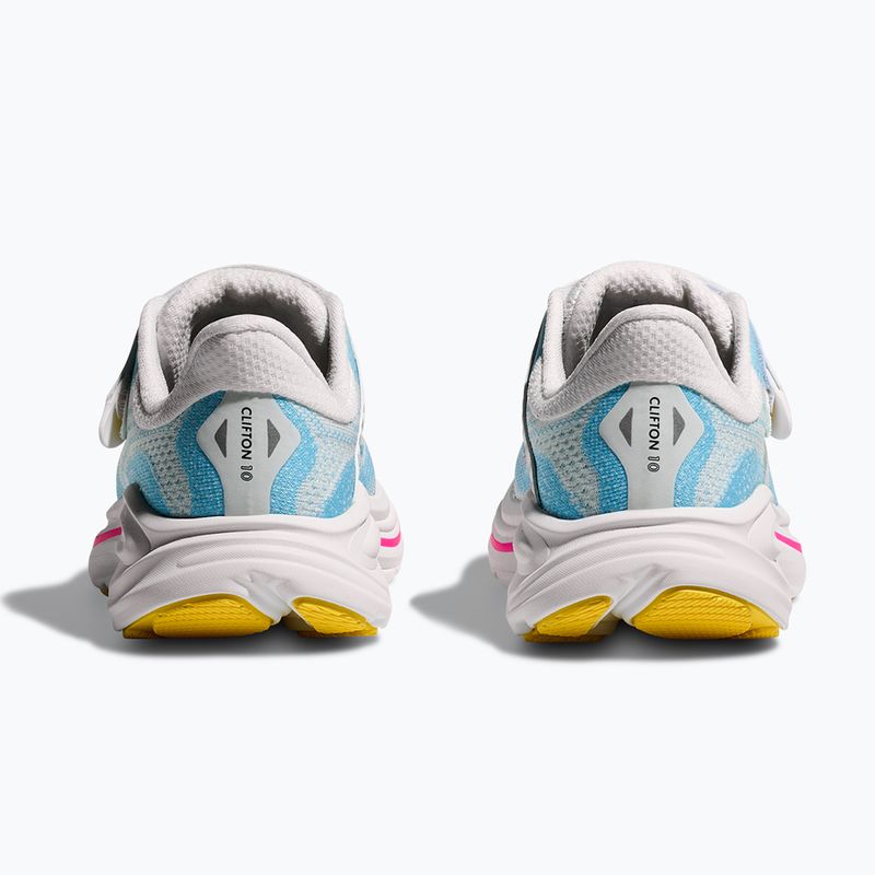 Vaikiški bėgimo batai HOKA Clifton 10 frost/soaring blue 6