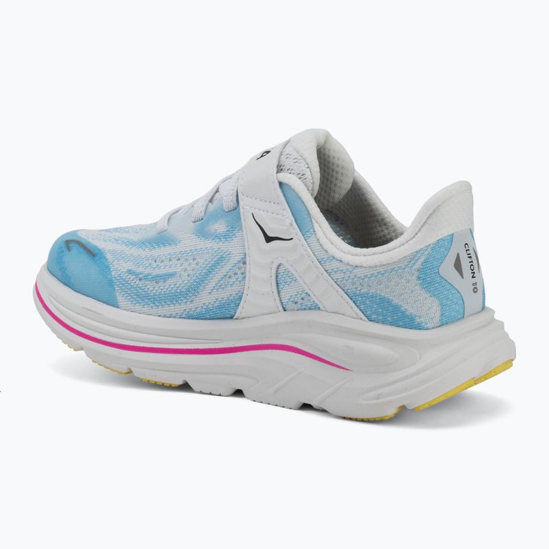 Vaikiški bėgimo batai HOKA Clifton 10 frost/soaring blue 3
