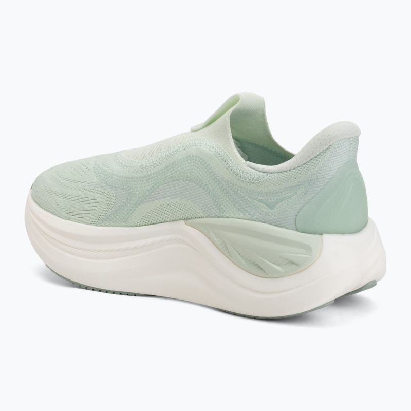 Moteriški bėgimo bateliai HOKA Skyward Laceless sea glass/sage 3