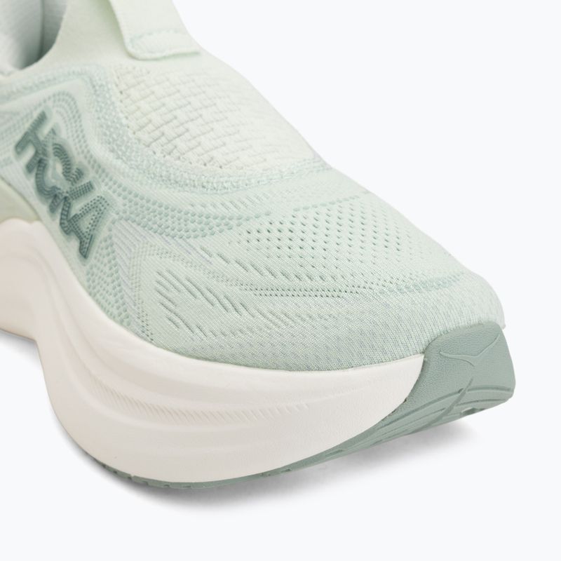 Moteriški bėgimo bateliai HOKA Skyward Laceless sea glass/sage 7