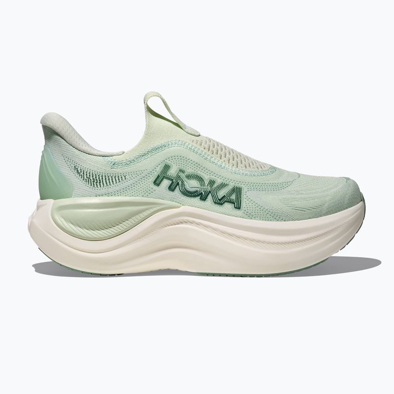 Moteriški bėgimo bateliai HOKA Skyward Laceless sea glass/sage 2
