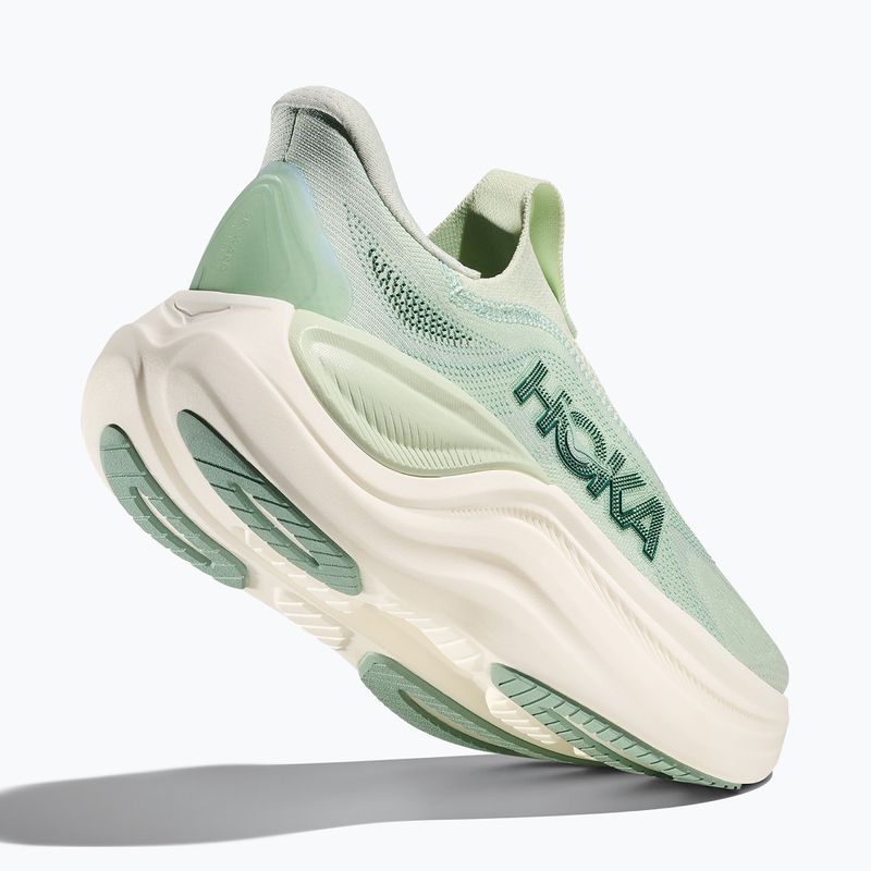 Moteriški bėgimo bateliai HOKA Skyward Laceless sea glass/sage 5