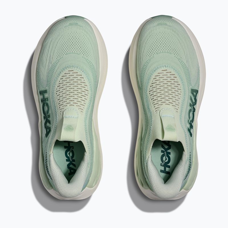 Moteriški bėgimo bateliai HOKA Skyward Laceless sea glass/sage 8