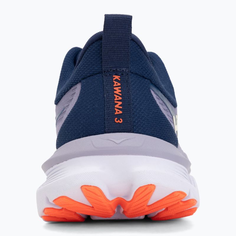 Moteriški bėgimo bateliai Hoka Kawana 3 berry jam/midnight blue 6