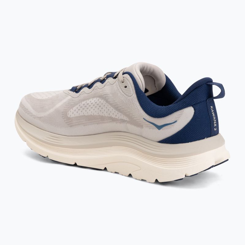 Vyriški bėgimo batai Hoka Kawana 3 putty/midnight blue 3