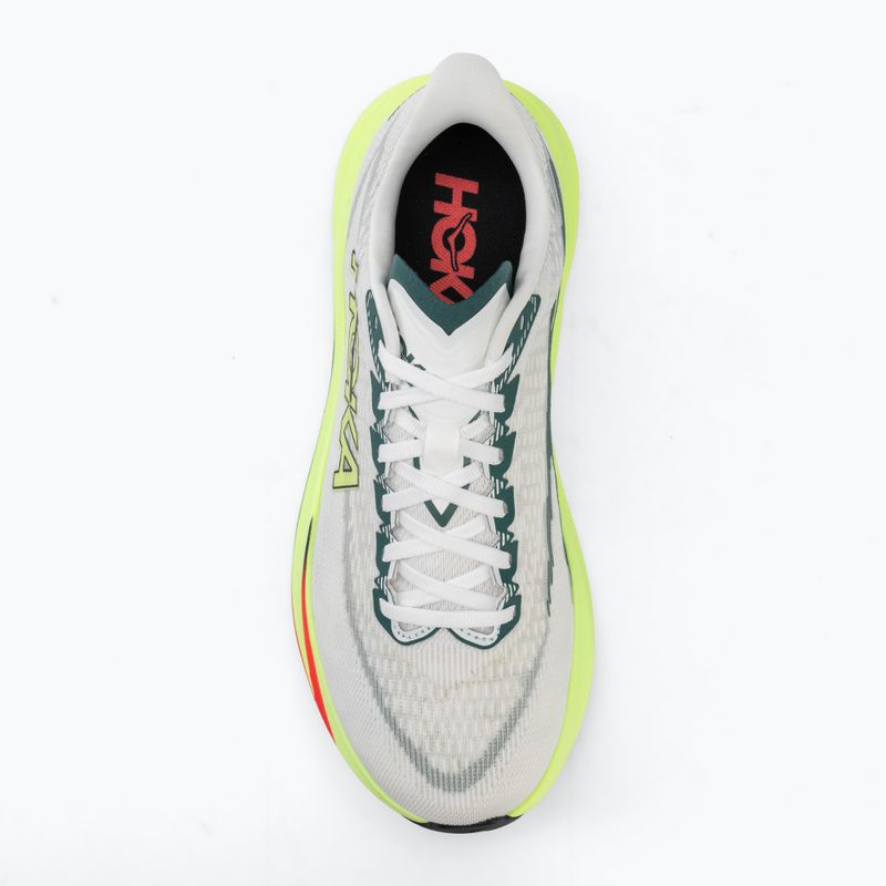Vyriški bėgimo batai HOKA Mach 7 Wide frost/neon yuzu 5