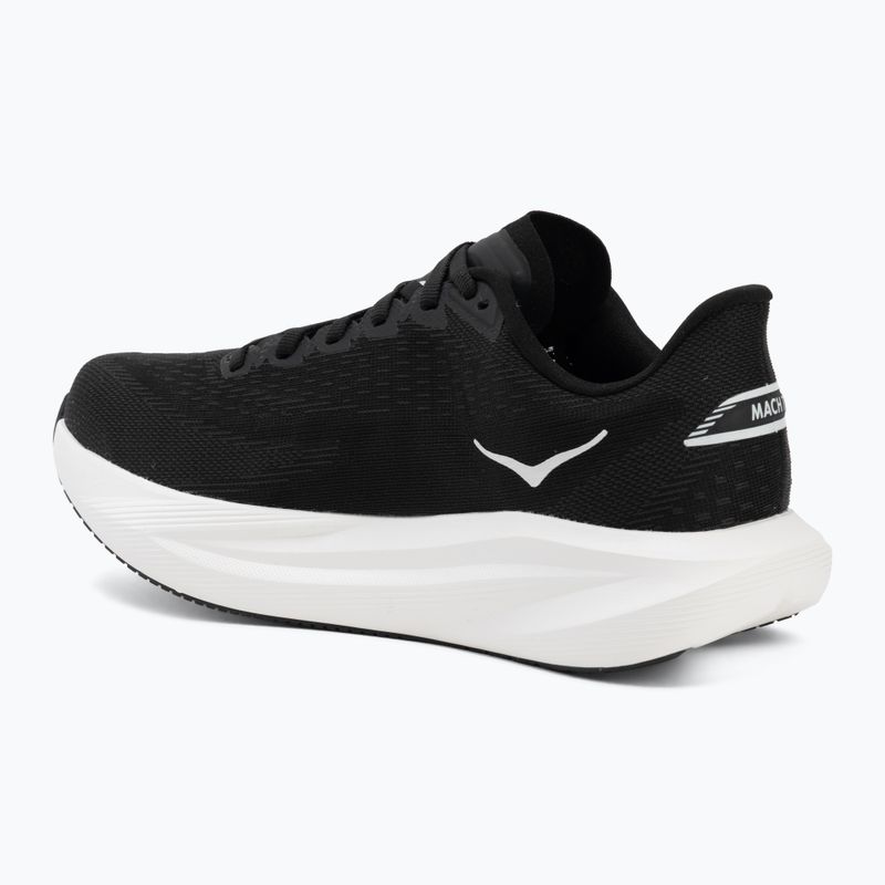 Moteriški bėgimo bateliai HOKA Mach 7 black/white 3