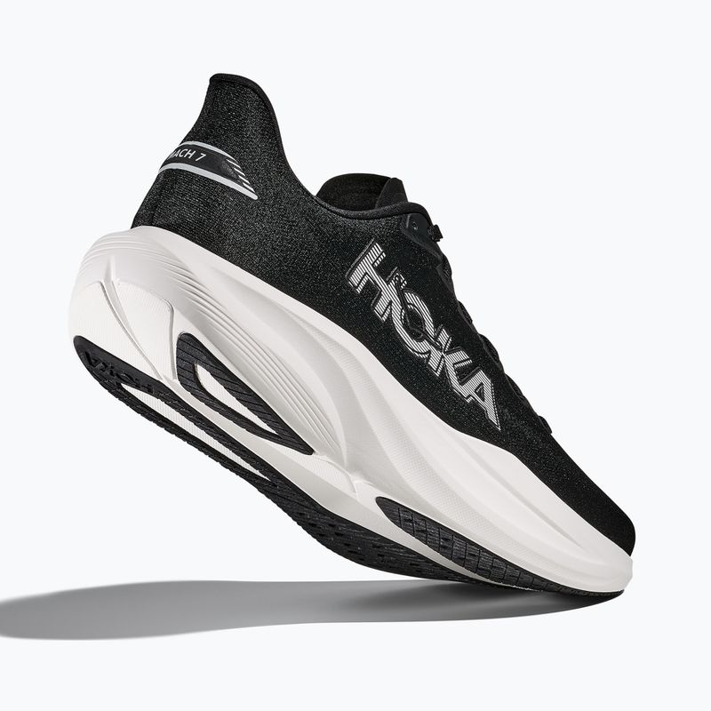 Moteriški bėgimo bateliai HOKA Mach 7 black/white 12