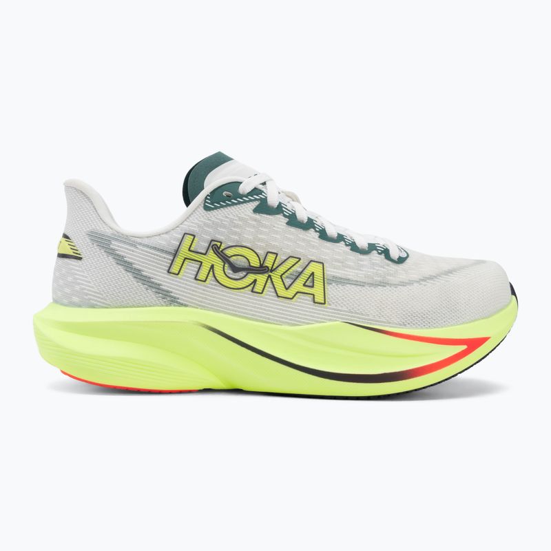 Moteriški bėgimo bateliai HOKA Mach 7 frost/neon yuzu 2