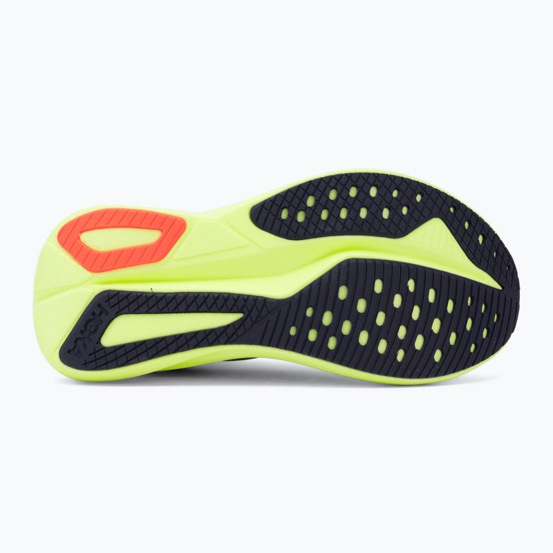 Moteriški bėgimo bateliai HOKA Mach 7 frost/neon yuzu 4