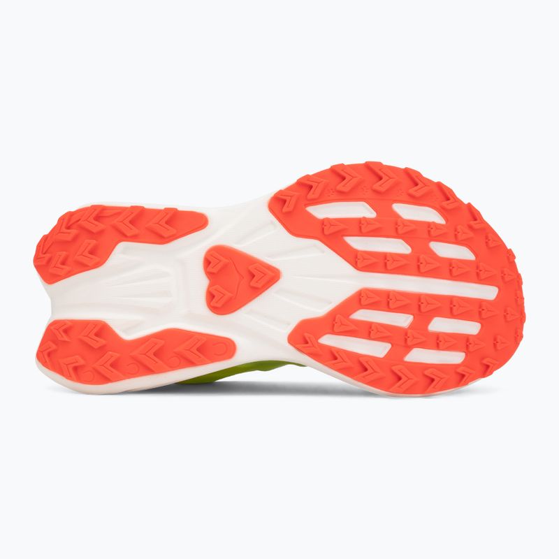 Moteriški bėgimo bateliai HOKA Rocket X Trail neon yuzu/neon flame 4